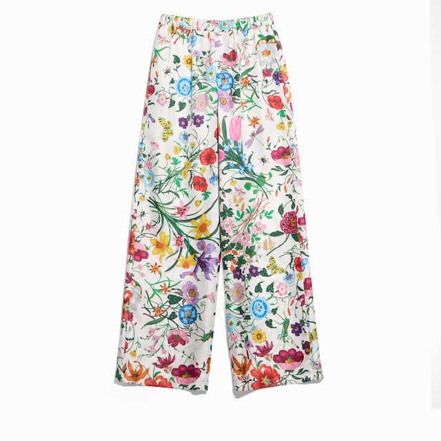 Gucci Printed silk twill pants£1,050