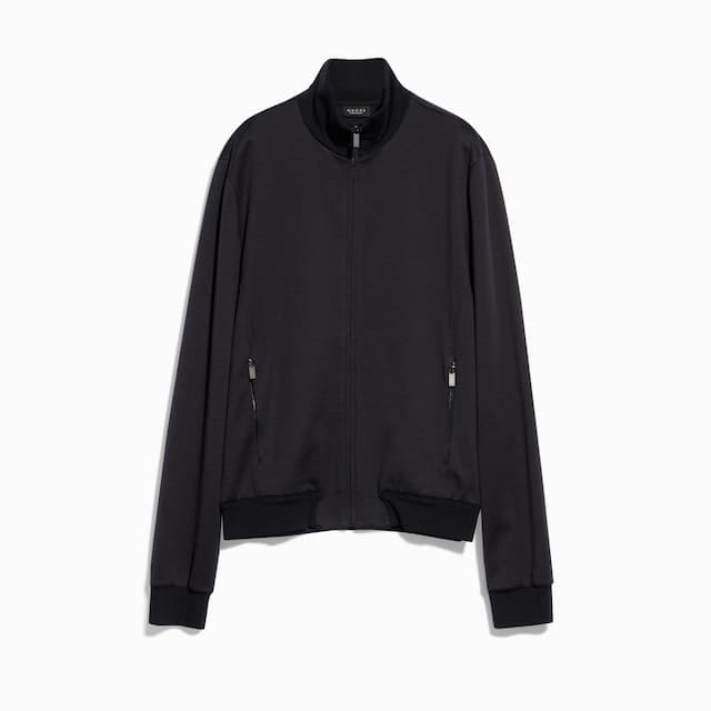 Gucci Silk cotton jersey zip jacket