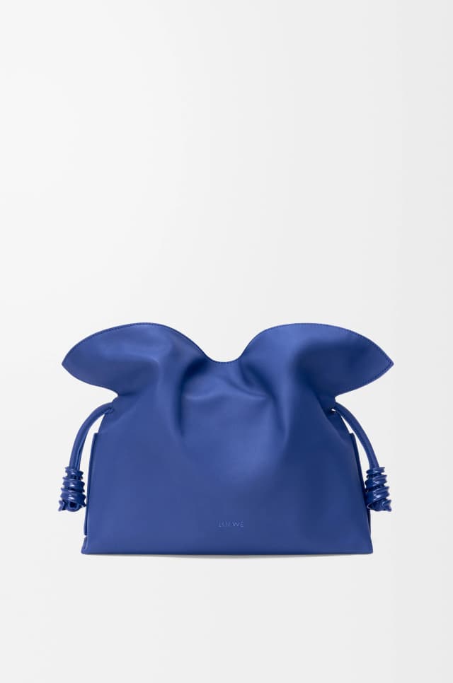 LOEWE Medium Coil Flamenco clutch in nappa calfskin