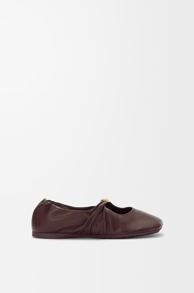 LOEWE Pebble Soft ballerina in nappa lambskin