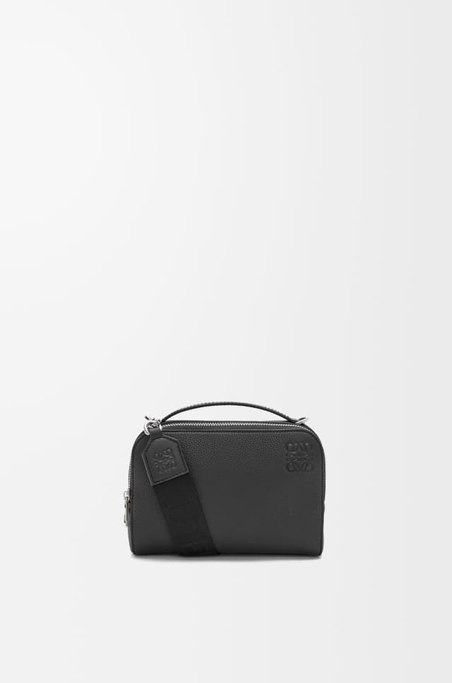 LOEWE Mini crossbody camera bag in soft grained calfskin