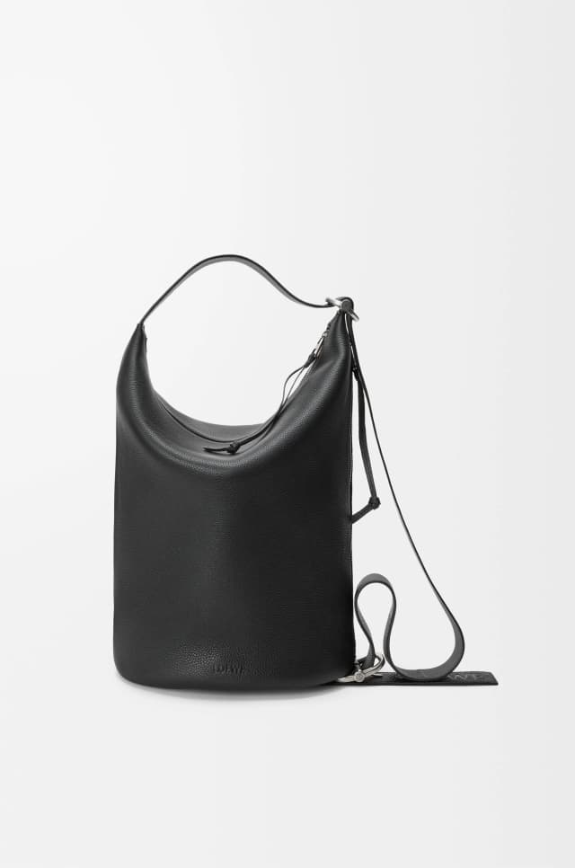 LOEWE Loop bucket in supple grained calfskin