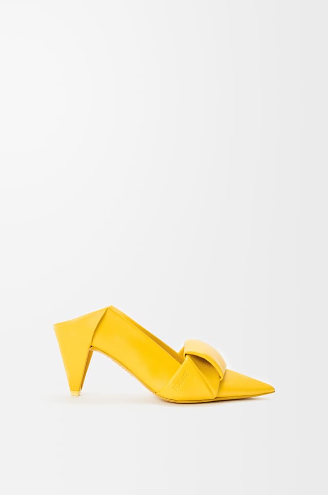LOEWE Pump Origami con flap posteriore in pelle di agnello