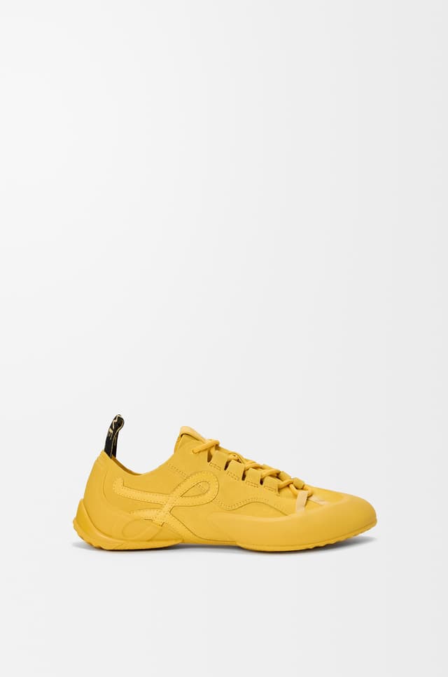 LOEWE Grip sneaker in suede calfskin