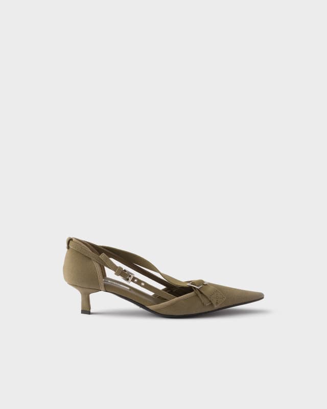 Prada Canvas pumps