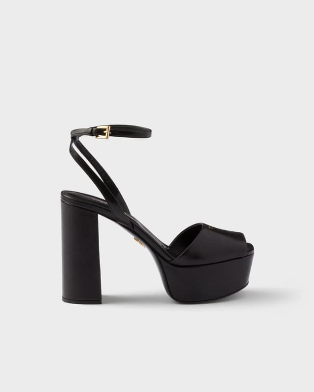 Prada Nappa leather platform sandals