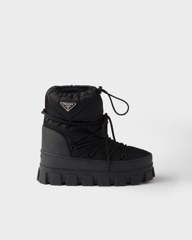 Prada Re-Nylon gabardine après ski booties