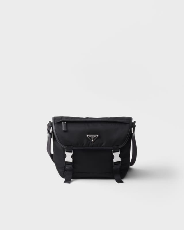 Prada Re-Nylon and Saffiano leather shoulder bag