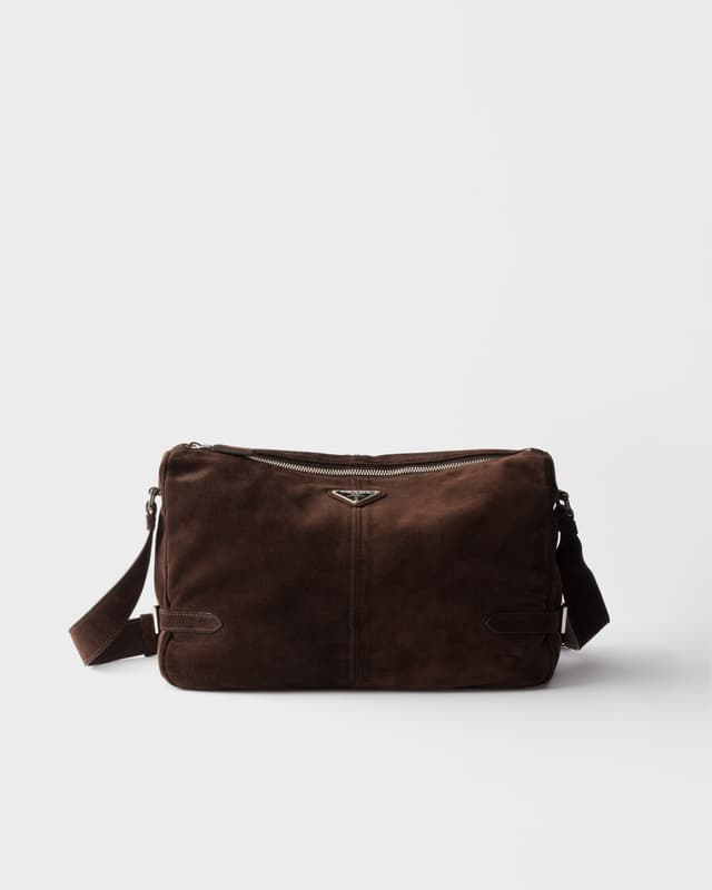 Prada Suede shoulder bag