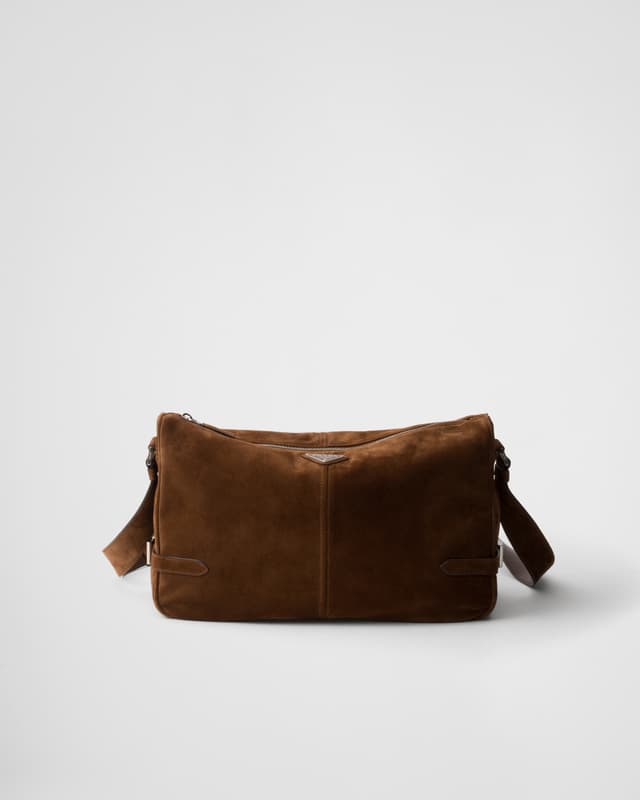 Prada Suede shoulder bag