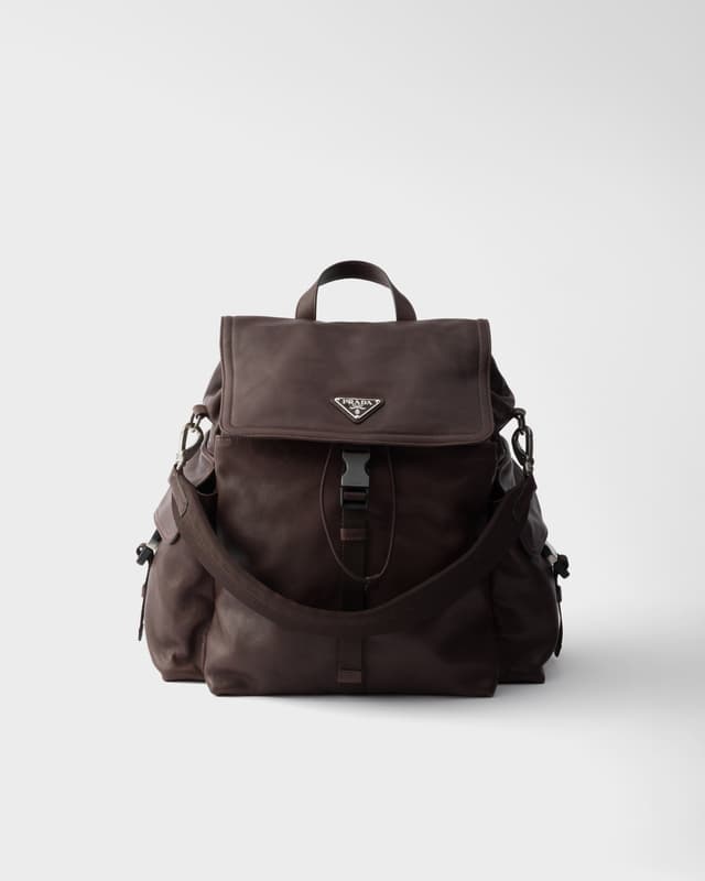 Prada Prada Explore leather backpack