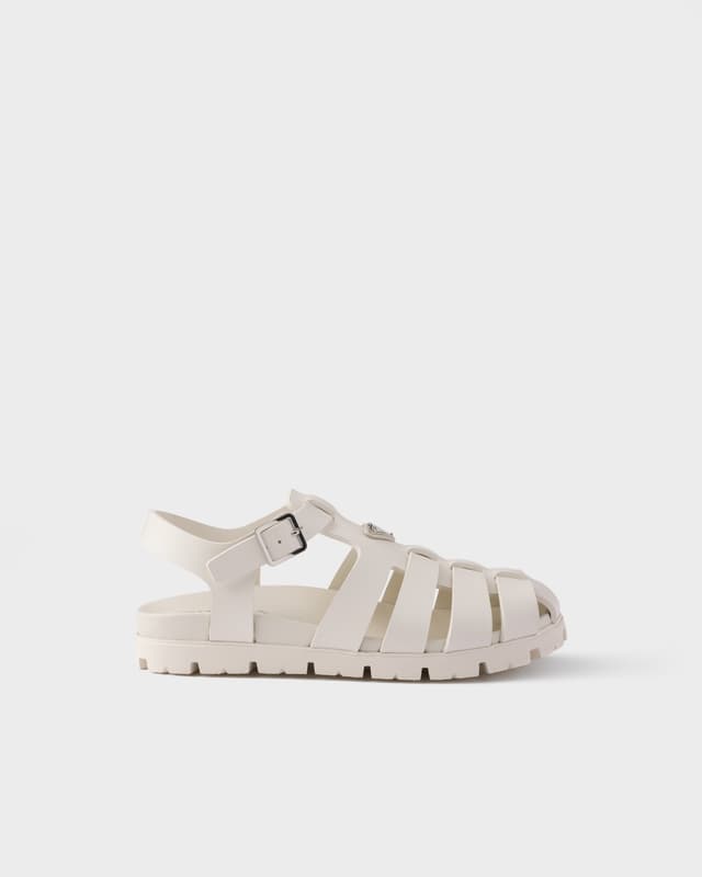 Prada Rubber fisherman sandals