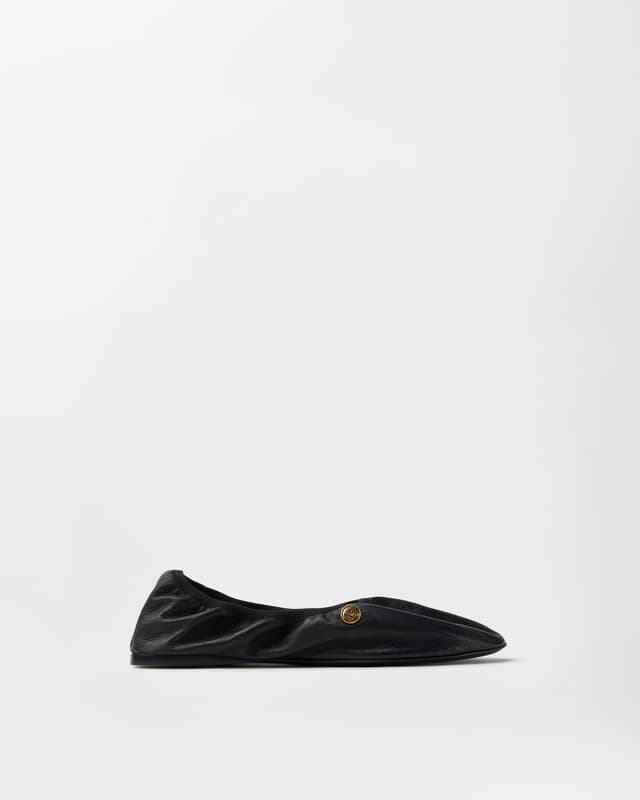 Versace guanto nappa ballerinas