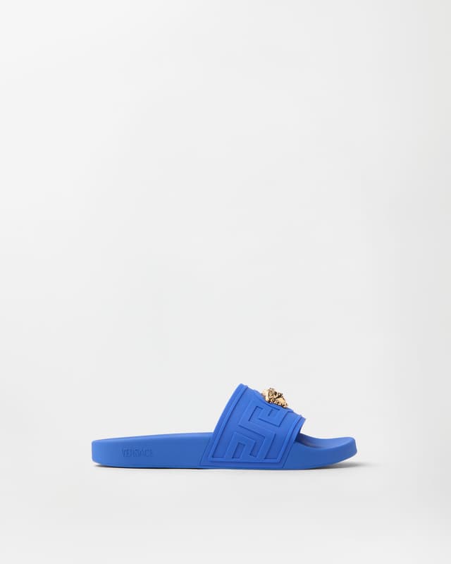Versace la medusa rubber sliders