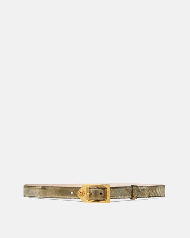 Versace medusa biggie lizard-effect belt 1.2