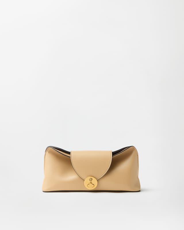 Versace vivian nappa clutch