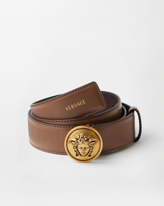 Versace leather belt 3.5 cm