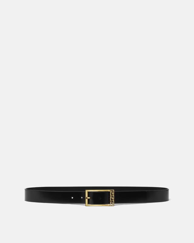 Versace greca leather belt 1.2