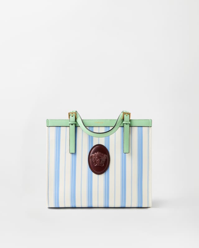 Versace riviere printed canvas tote
