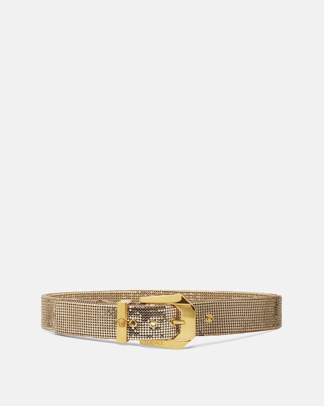 Versace metal mesh belt 4 cm