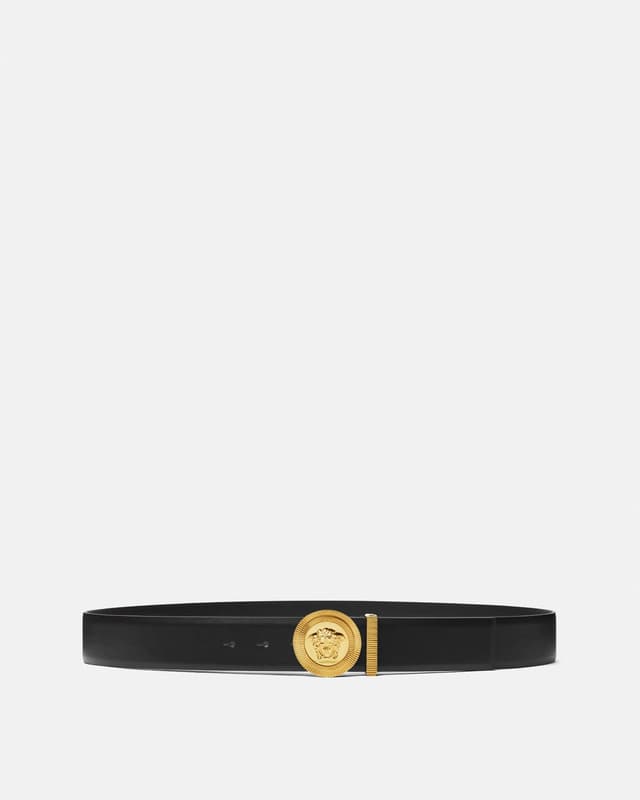 Versace medusa biggie leather belt 1.6