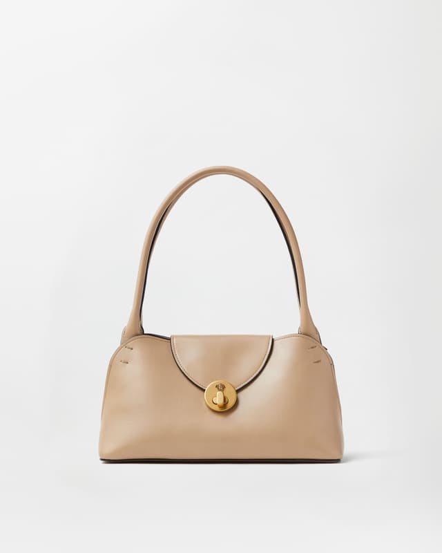 Versace vivian small leather eastwest shoulder bag