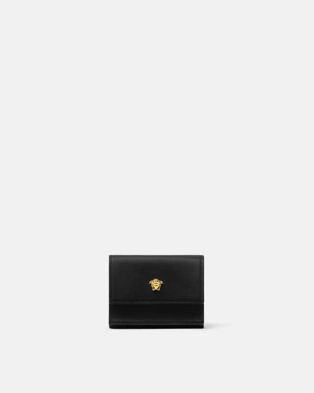 Versace la medusa leather wallet