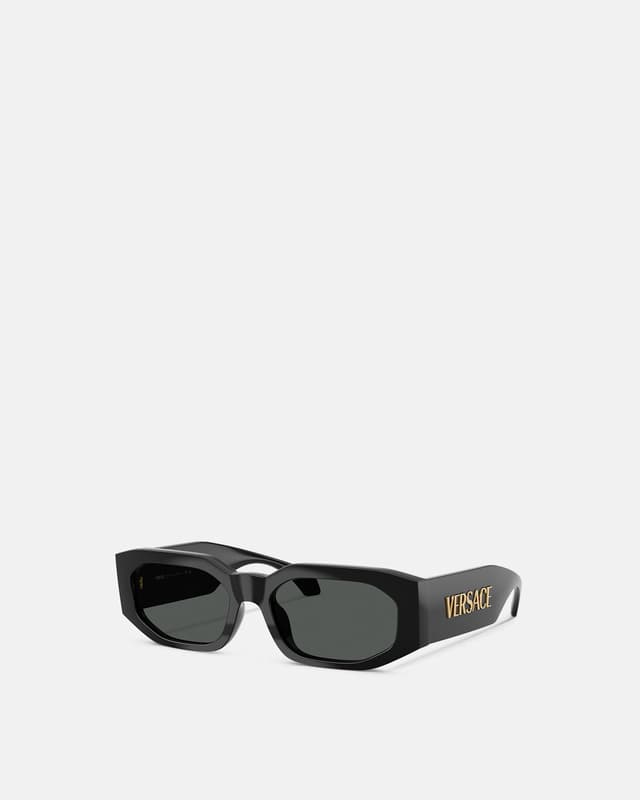 Versace signature rectangular sunglasses