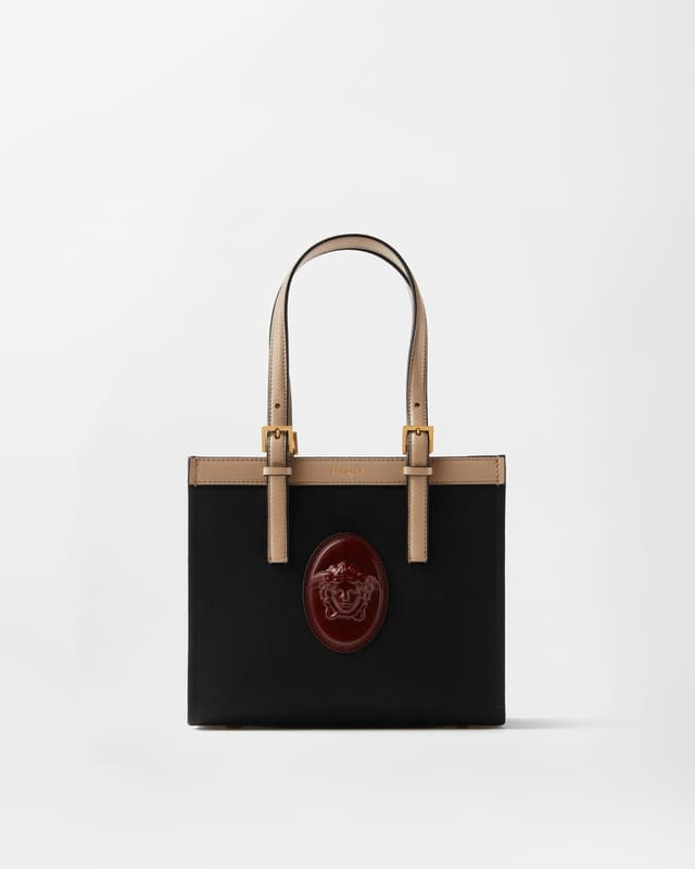 Versace riviere mini canvas tote