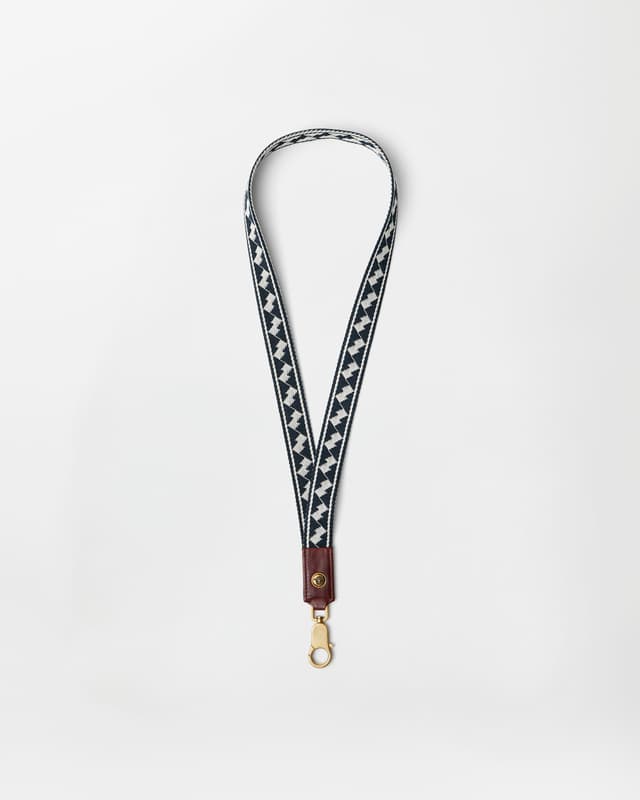 Versace ribbon keychain