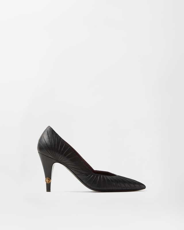 Versace gianni leather pumps 90 mm
