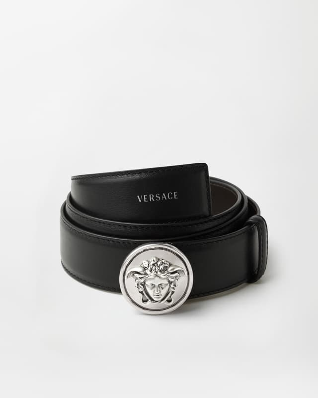 Versace leather belt 3.5 cm