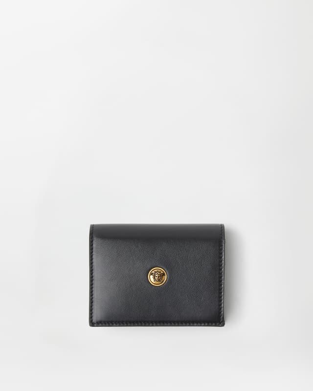 Versace embleme leather wallet