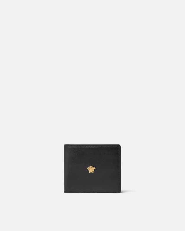 Versace la medusa leather wallet