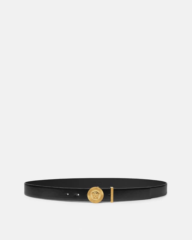 Versace medusa biggie leather belt 1.2