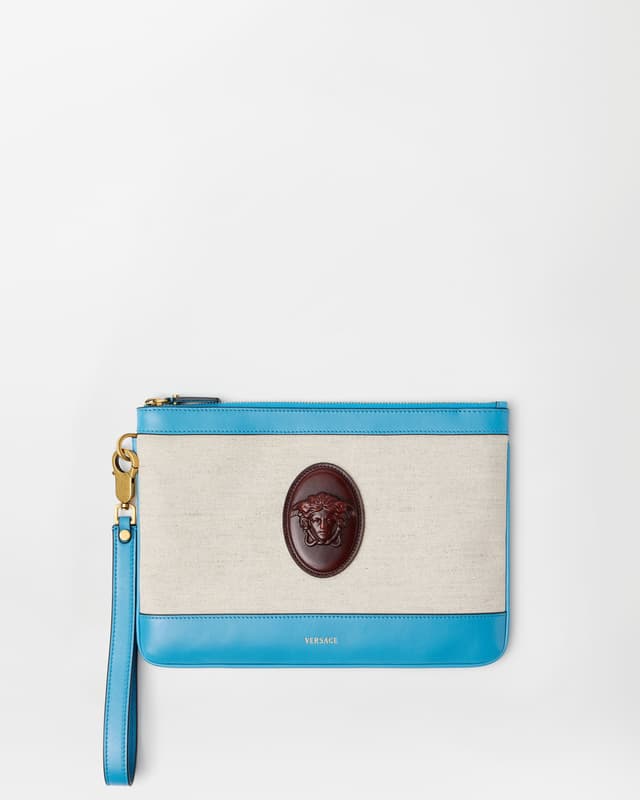 Versace riviere canvas pouch