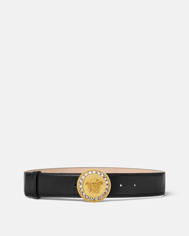 Versace la medusa embellished belt 1.6