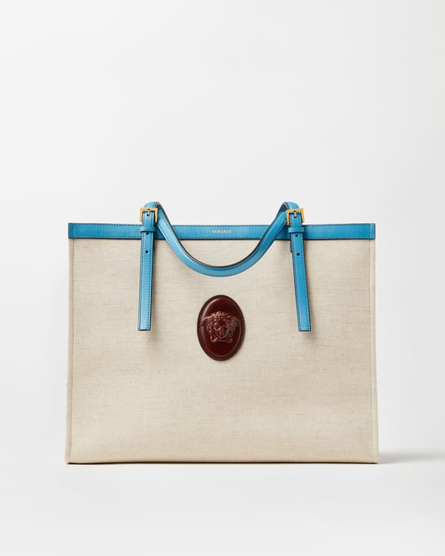Versace riviere large canvas tote