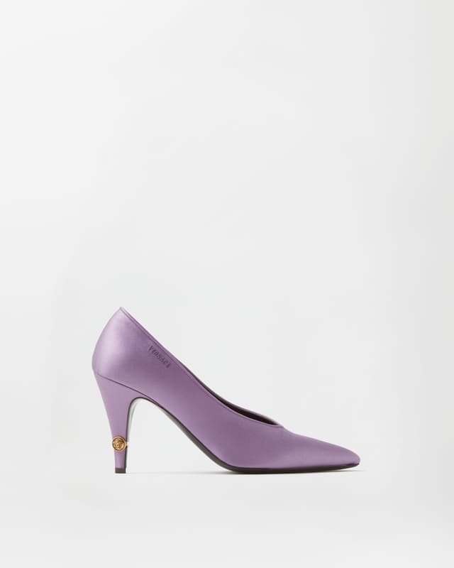 Versace gianni satin pumps 90 mm