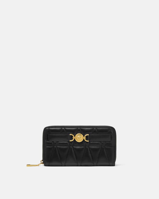 Versace medusa 95 quilted nappa wallet