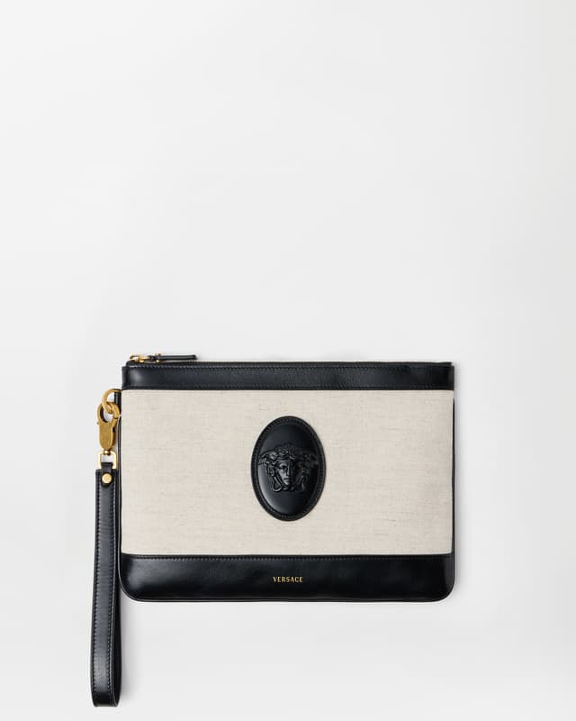 Versace riviere canvas pouch