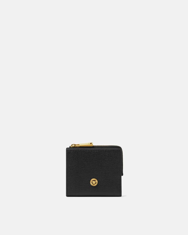 Versace medusa biggie leather wallet