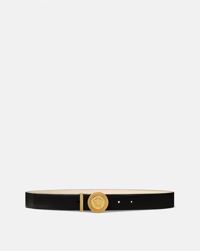 Versace medusa biggie leather belt 1.2