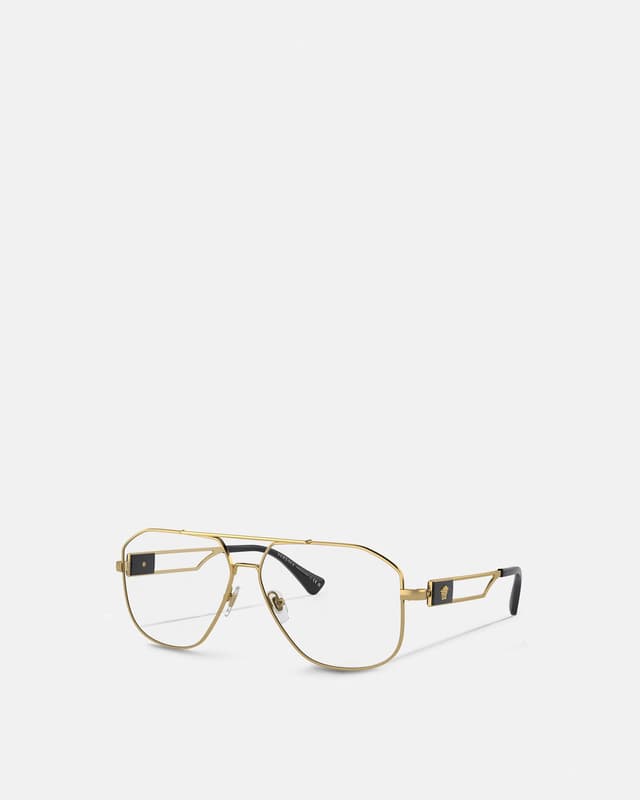 Versace metal glasses