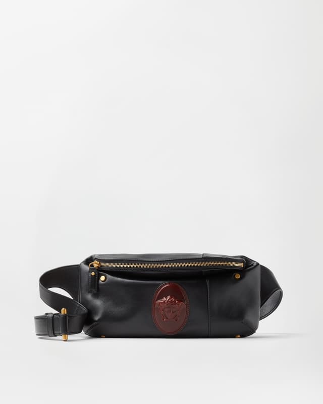 Versace lou small nappa belt bag
