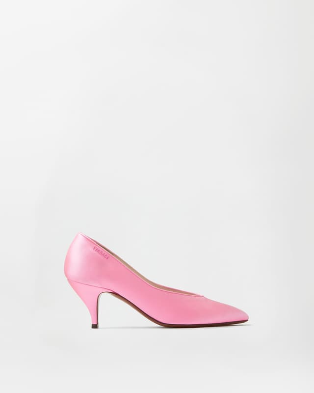 Versace tina satin pumps 65 mm