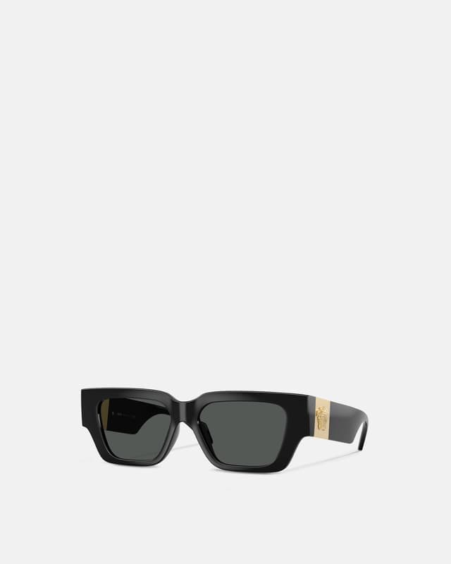 Versace medusa plaque sunglasses