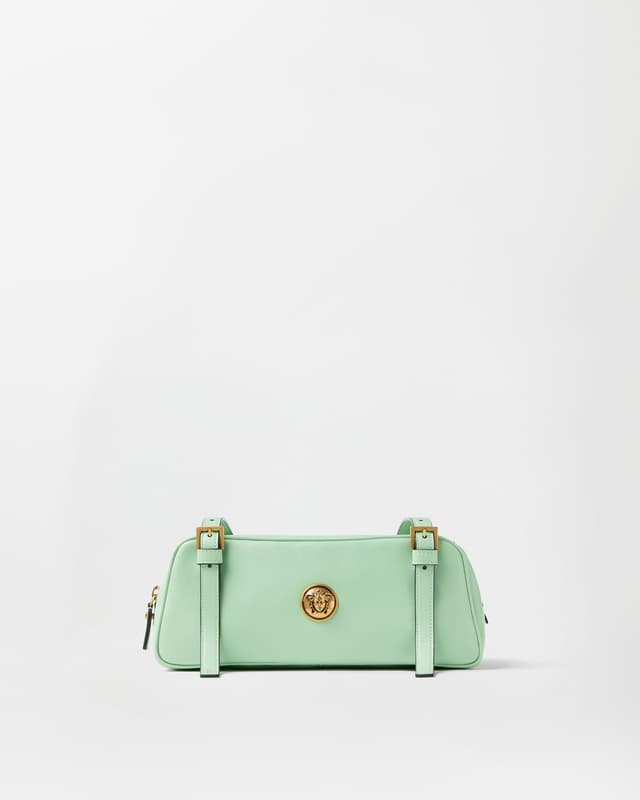 Versace embleme nappa bowling bag