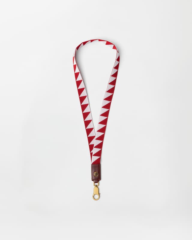 Versace ribbon keychain