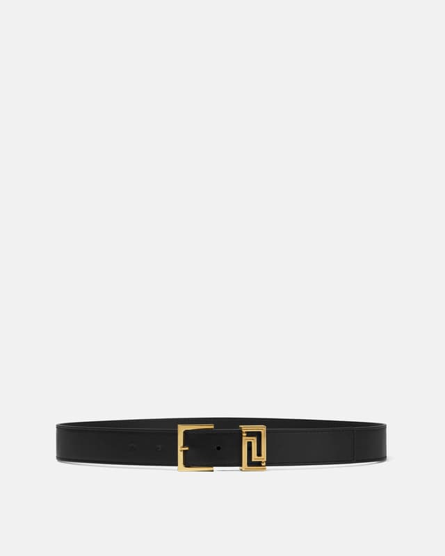 Versace greca leather belt 1.2
